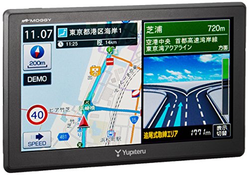 【Amazon.co.jp限定】ユピテル 7.0型 ワンセグ内蔵 レーダー探知機付ポータブルカーナビ YPB752