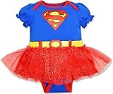 DC Comics SHIRT ベビー・ガールズ カラー: ブルー