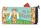 MailWraps He is Risenメールボックスカバー# 01118