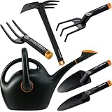 ガーデンツール＆ジョウロ 6点セット