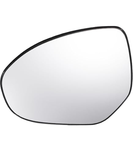 X AUTOHAUX Car Rear View Mirror Glass Replacement With Backing Plate Heated Right Passenger Side For Mazda 5 CX-7 CX-9