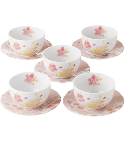 Amazon.co.jp: 望月万里 茶托 イッチン 煎茶道具 器 茶器セット