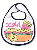 (エックスガール ステージス) X-girl Stages ｷﾗｯｷｰ&ｼﾞｬﾝｸﾌｰﾄﾞ ｽﾀｲ ネイビー