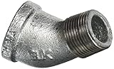 LDR 311 SE45-34 Galvanized 45 Degree Street Elbow, 3/4-Inch by LDR Industries