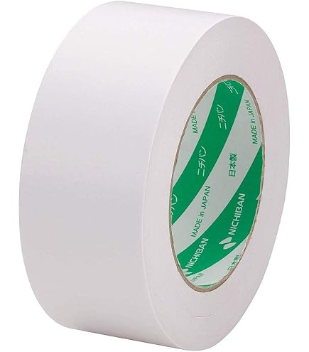 Amazon.co.jp: 菊水 白いクラフトテープ 幅50mm×長さ50m巻 30個セット