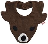 ニヴァ niva パイル地 アニマルビブ・スタイ こじか ブラウン