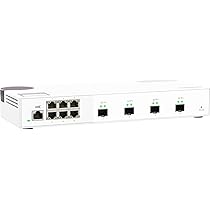 (未使用･未開封品)QNAP(キューナップ） 10GbEスイッチ 3ポート 10GbE SFP+ポート（1つの10GbE SPF+/RJ45コンボポート付き） 1G/100M RJ-45　8ポート QSW-308-1C Amazon | QNAP(キューナップ) () 10GbEスイッチ 3ポート 10GbE