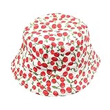 Tonsee キッズ 帽子 女の子 男の子 ハット 赤ちゃんキャップ 日焼け防止 折り畳み 旅行 お出かけ ビーチ 登山 アウトドア ギフトに最適 (レッド)