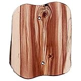 Sierra Lifestyles Rustic Switch Plate, 1 Blank, Juniper by Sierra Lifestyles