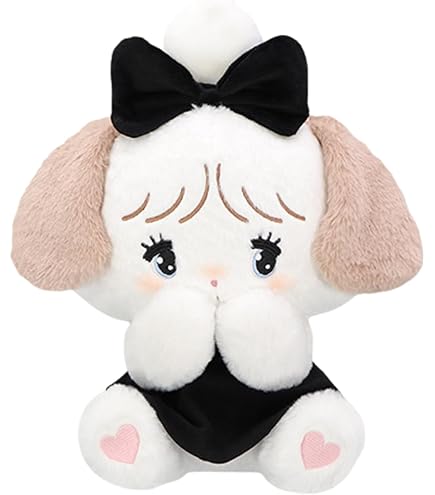 mikko 抱きしめおリボンぬいぐるみ&ブラックリボンBIGぬいぐるみ全種セット Amazon.co.jp: mikko BLACK RIBBON BIG ぬいぐるみ みっこ