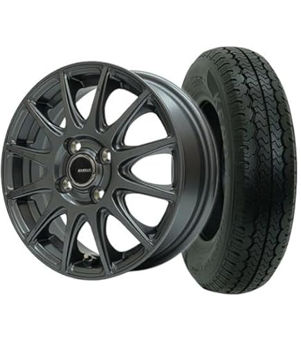 Amazon | ブリヂストン 4本セット サマータイヤ 145/80R12 86/84N