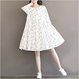 マタニティ ワンピース 長袖 フルーツ柄 フォーマル L/M (L)