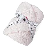 カシウェア Kashwere ベビーブランケット 単色＆キャップ BABY BLANKET SOLID & CAP ピンク BB-63C-07-30 [並行輸入品]