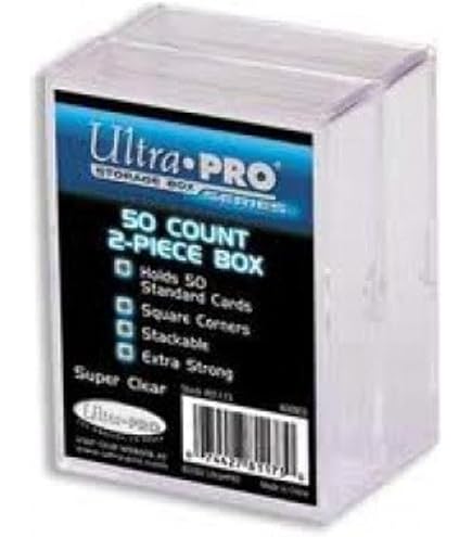 Ultra Pro ウルトラプロ カード収納ボックス 150枚用 10個セット Amazon.co.jp: Ultra Pro 81147 カード収納ボックス 150枚用 2