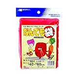 MARSOL なんでも袋コンパクト レッド 40cmX60cm 5枚入り