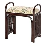 不二貿易 ラタン 軽量 らくらく スツール ハイ  完成品 玄関ベンチ 立ち上がり椅子 95631