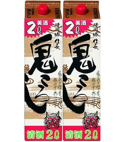 Amazon.co.jp: 清州城 信長 鬼ころし 3L (3000ml) パック 6本入 1