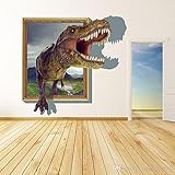2 新しい到着の 3 D サイト恐竜のピースルームの養樹園の赤ん坊の部屋の装飾家の装飾的な壁の芸術生活のために、フレームの壁の装飾ステッカーのアウト