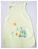 スリーパー 赤ちゃん 綿毛布 春 0〜3歳 42x63cm（イェロー）