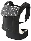 Aprica (アップリカ) 抱っこ紐 コランハグ ナチュレ スパークリングスターBK (つかれにくい腰ベルトタイプ よだれパッド付) 39428