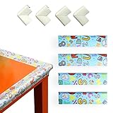 Emmzoe Flawless Furniture Table Corner & Edge Designer Bumper Guard, Extra Cushion with 8 Piece Set 