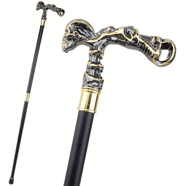 Amazon | [ゴスロリワールド] 即納 TUE006 スカル 紳士 ステッキ 杖