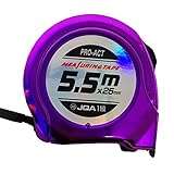 コーナンオリジナル PROACT メジャー5.5m 25mm PATE-776 パープル系