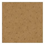 York Wallcoverings cb5635 Hearts Crafts IIIリーフ、スクロールスポット壁紙、タン