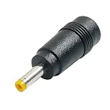 ZUUN (ズーン) DC端子変換アダプタ メス 外径 3.8mm 内径 1.4mm → オス 外径4.0mm 内径1.7mm 24V 5Aまで対応 口径変換 (メス 3.8φ/1.4φ→オス 4.0φ/1.7φ)