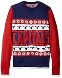 NHL Washington CapitalsライトアップOne Too Many醜いセーター、スモール