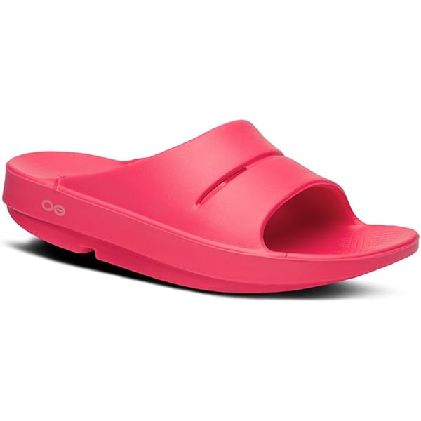 Amazon | [ウーフォス] スライドサンダル OOahh Neon Berry 25.0