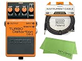 【Roland ケーブル+クロスセット】BOSS TURBO Distortion DS-2 ディストーション