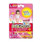 【お徳用 6 セット】 グーン スイミングパンツ Lサイズ 女の子 3枚入×6セット