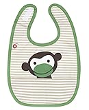FRANCK&FISCHER【日本正規代理店】 スタイ サル グレーボーダー よだれ掛け FF1501-2004