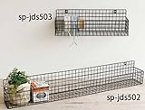 RUSTIC WINDOW PLANTER RACK L ワイヤー/ワイヤーバスケット/かご/プランターラック インテリア/アンティーク/ハンドメイド sp-jds502
