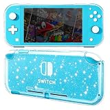 Switch Lite ケース Nintendo Switch Lite用 保護ケースカバー Nintendo Switch Lite ゲーム用 耐衝撃 TPU スリムスキン 保護カバー Switch Lite アクセサリー ケース プロテクター - クリスタルグリッター