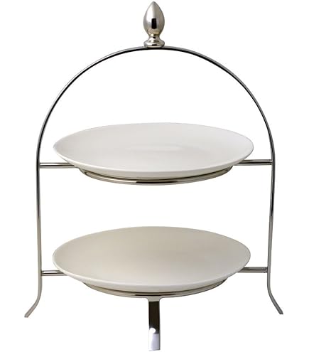 Amazon｜ケーキスタンド3段 ハイティースタンド ステンレス