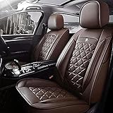 カーシートカバー に適し トヨタ プリウス プリウス 30系 50系 車 シートカバー 防水 自動車部品 前後5席,コーヒー