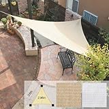 シェードセイル トライアングル（小） コーナー金具（3点）付 サンド