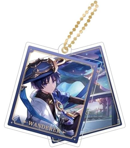Amazon.co.jp: 原神 公式グッズ 正規品 流砂 アクリルブロック (放浪者