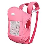 Rakuka ベビーキャリア 新生児(3ヶ月から30ヶ月まで) ローズ