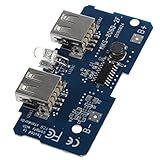 Perfk パワーバンク　充電回路ボード　LEDインジケータ付き　USB　デュアル　モジュール　
