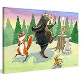 Marmont Hill動物Dancing壁アート 36x24 MH-PHYHAR-13-C-36