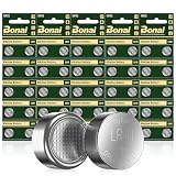 BONAI LR41 ボタン電池 50個 [新しい品質のアップグレード] 1.5V アルカリボタン電池 LR41 電池ミニゲームや温度計などに最適