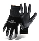 Jobmaster Nylon Gloves With Nitrile Palm For Men by BOSS Audio