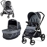 Peg Perego Book Pop with Stroller Rain Cover (Portraits Grey) by Peg Perego [並行輸入品]