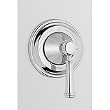 Toto TS220D1#CP Vivian Two-Way Diverter Trim with Off-Lever Handle, Polished Chrome [並行輸入品]