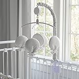 Carousel Designs Solid Silver Gray Musical Mobile by Carousel Designs