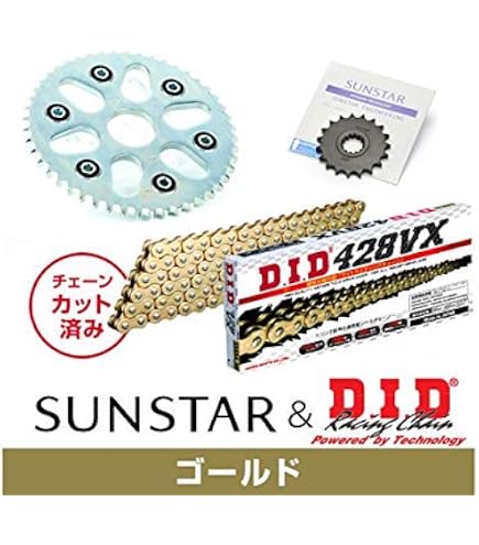 セロー250 スプロケットセット Amazon | サンスター KD22206 スプロケット＆チェーンキット（シルバー