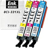 【Enk】製 BCI-331XL+330XLBK/5MP BCI-331XL+330XLBK/6MP 対応 キヤノン用 互換インク 互換イン